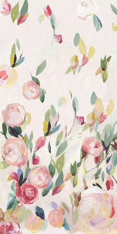 Belle de Jour I White Modern Wood Framed Art Print with Double Matting by Jensen, Asia