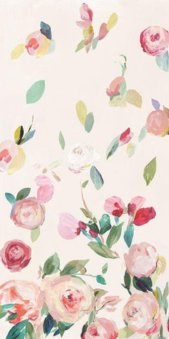 Belle de Jour II Black Ornate Wood Framed Art Print with Double Matting by Jensen, Asia