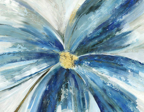 Ophelia I White Modern Wood Framed Art Print with Double Matting by Jensen, Asia