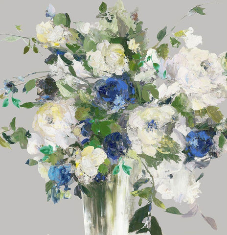 Shining White White Modern Wood Framed Art Print with Double Matting by Jensen, Asia