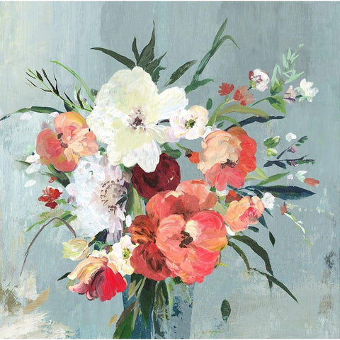 Carolines Morning White Modern Wood Framed Art Print by Jensen, Asia