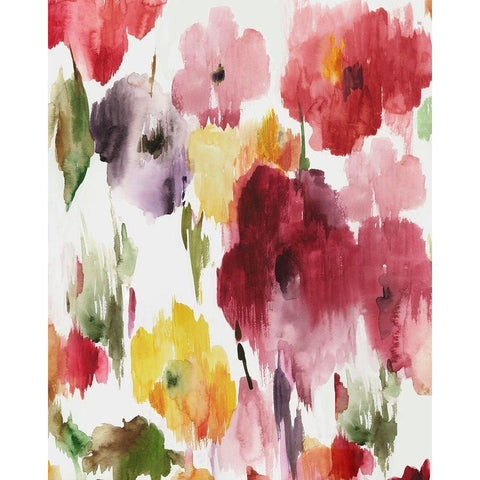 Bloom Ray II White Modern Wood Framed Art Print by Jensen, Asia