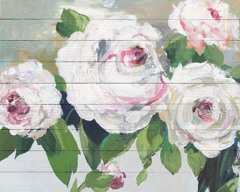 Nostalgic I White Modern Wood Framed Art Print with Double Matting by Jensen, Asia