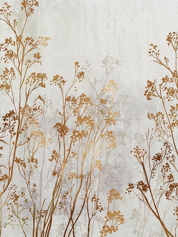 Botanical Bliss I  White Modern Wood Framed Art Print with Double Matting by Jensen, Asia