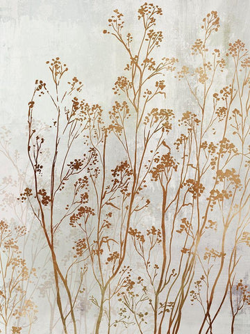 Botanical Bliss II White Modern Wood Framed Art Print with Double Matting by Jensen, Asia