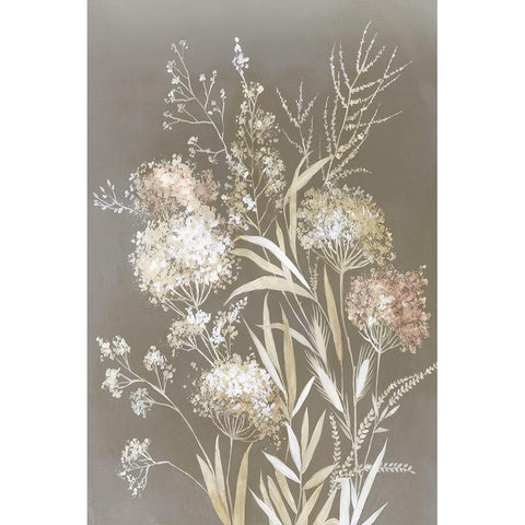 Delicate Bunch II Black Modern Wood Framed Art Print by Jensen, Asia