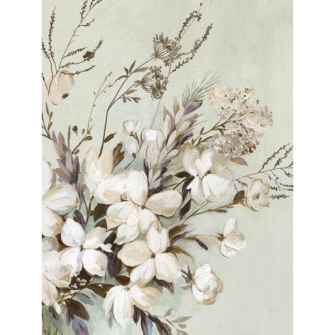 Autumn Pick II White Modern Wood Framed Art Print by Jensen, Asia