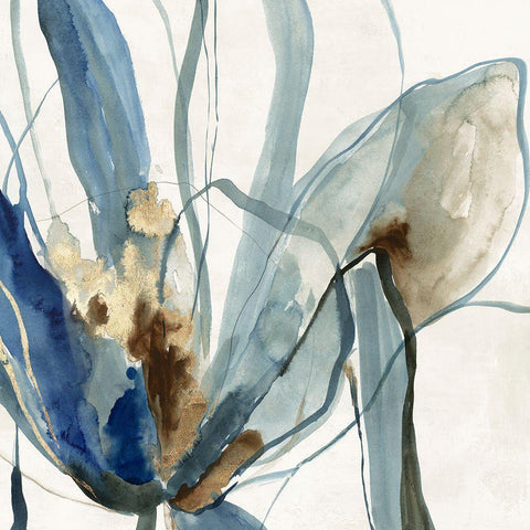 Refined II White Modern Wood Framed Art Print by Jensen, Asia