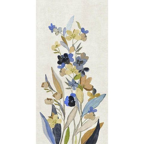 Reach Upwards II White Modern Wood Framed Art Print by Jensen, Asia