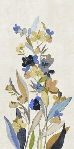 Reach Upwards II Black Ornate Wood Framed Art Print with Double Matting by Jensen, Asia