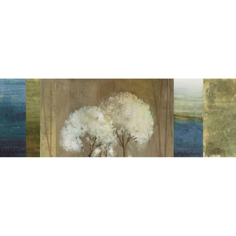 Grasses I Black Modern Wood Framed Art Print by Jensen, Asia