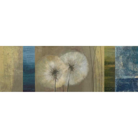 Grasses II Black Modern Wood Framed Art Print with Double Matting by Jensen, Asia