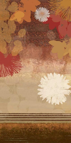 Fauna White Modern Wood Framed Art Print with Double Matting by Jensen, Asia