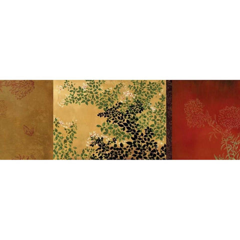 The Far East Black Modern Wood Framed Art Print with Double Matting by Jensen, Asia