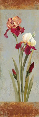 Elegante Black Ornate Wood Framed Art Print with Double Matting by Jensen, Asia