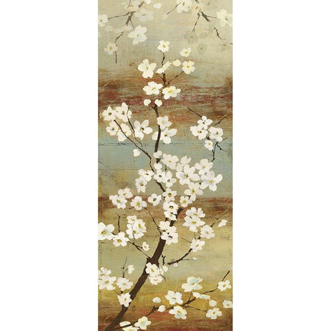 Blossom Canopy I Black Modern Wood Framed Art Print by Jensen, Asia