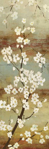 Blossom Canopy I  Black Ornate Wood Framed Art Print with Double Matting by Jensen, Asia