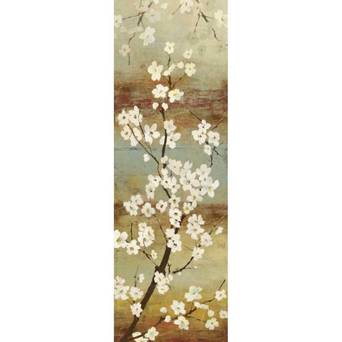 Blossom Canopy I  Black Modern Wood Framed Art Print by Jensen, Asia