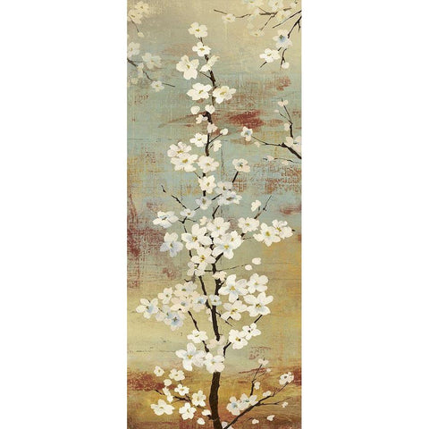 Blossom Canopy II White Modern Wood Framed Art Print by Jensen, Asia