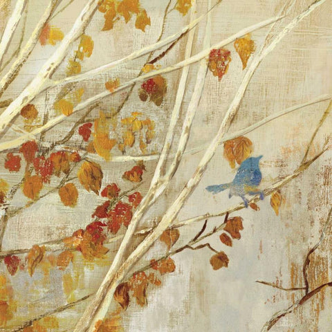 Singing I Black Ornate Wood Framed Art Print with Double Matting by Jensen, Asia