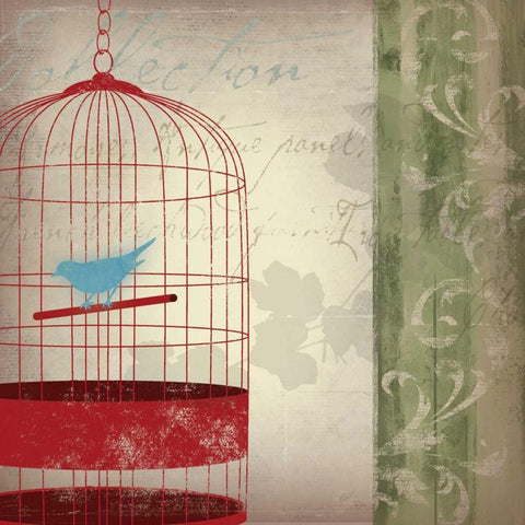 Â  Twitter I Black Modern Wood Framed Art Print by Jensen, Asia