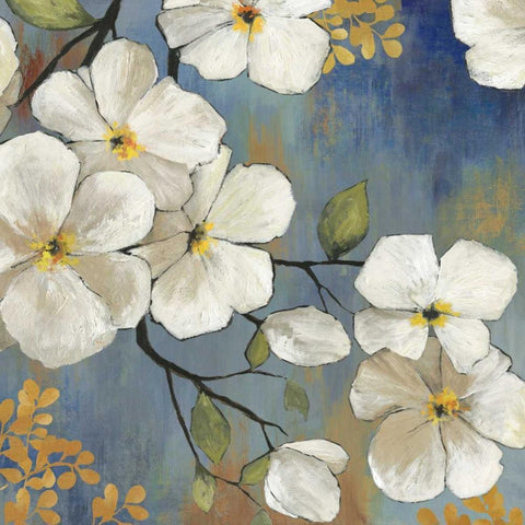 En Flor I White Modern Wood Framed Art Print by Jensen, Asia