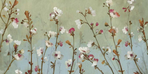 In the Wind - Oversize Black Ornate Wood Framed Art Print with Double Matting by Jensen, Asia