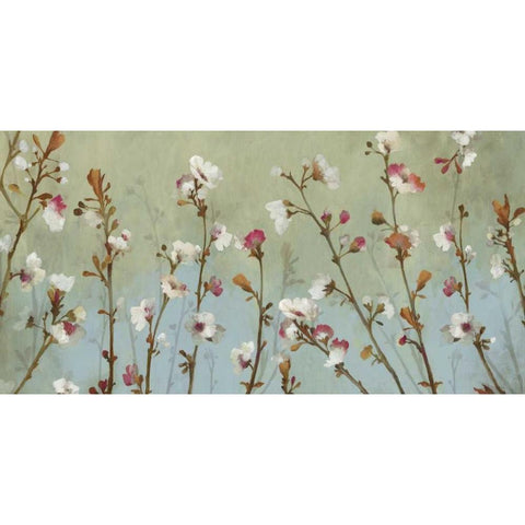 In the Wind - Oversize White Modern Wood Framed Art Print by Jensen, Asia