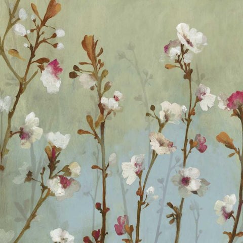 In the Wind - Special Black Modern Wood Framed Art Print by Jensen, Asia