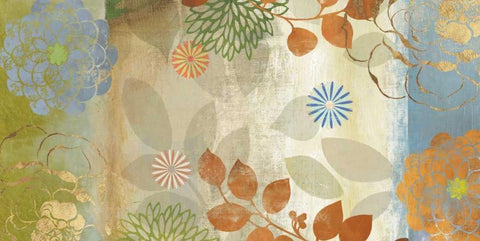 Florence White Modern Wood Framed Art Print with Double Matting by Jensen, Asia