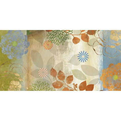 Florence Black Modern Wood Framed Art Print with Double Matting by Jensen, Asia