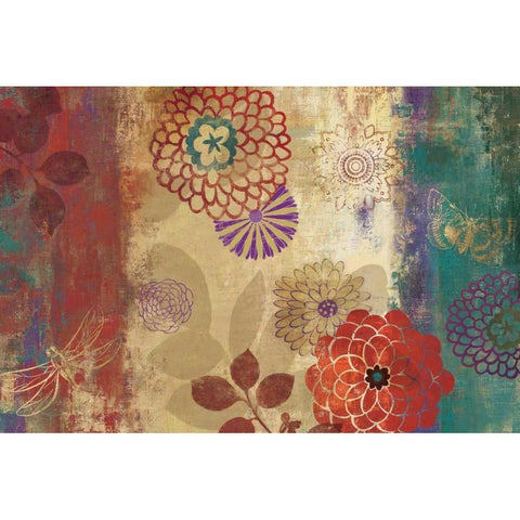 Pandora Black Modern Wood Framed Art Print by Jensen, Asia