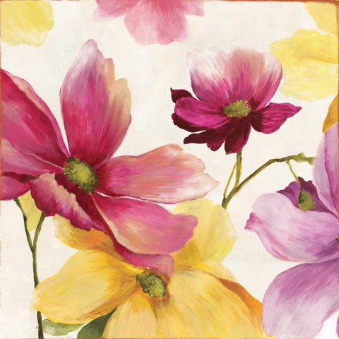 Summer Breeze I Gold Ornate Wood Framed Art Print with Double Matting by Jensen, Asia