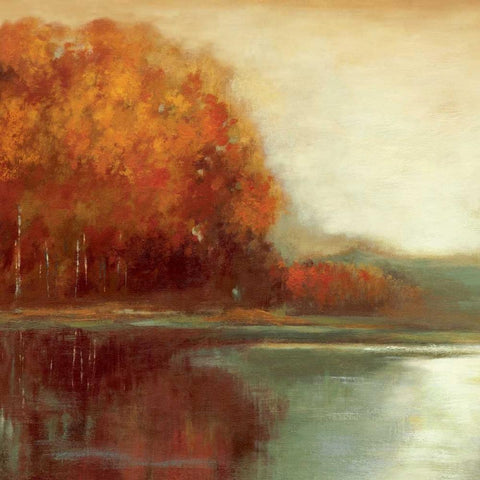 Touch of Gold Black Modern Wood Framed Art Print by Jensen, Asia