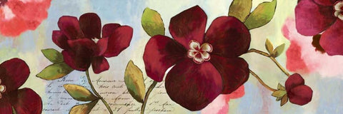 Outdoor II  White Modern Wood Framed Art Print with Double Matting by Jensen, Asia