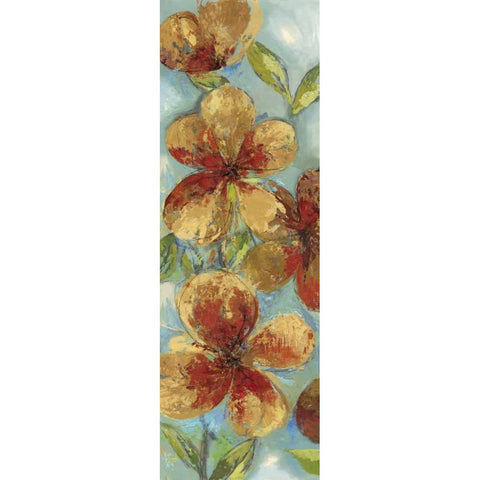 Bliss I Gold Ornate Wood Framed Art Print with Double Matting by Jensen, Asia