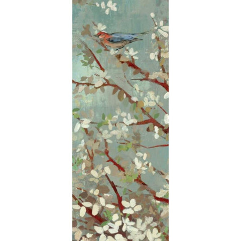 Dream of Spring II White Modern Wood Framed Art Print by Jensen, Asia