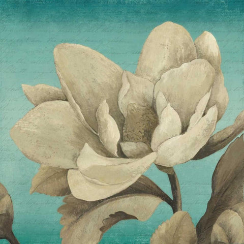 Slow Dance I Gold Ornate Wood Framed Art Print with Double Matting by Jensen, Asia