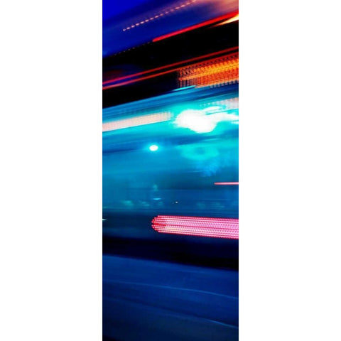 Lost in Tokyo White Modern Wood Framed Art Print by McMasters, James