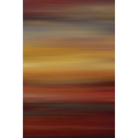 Prophecy II Black Modern Wood Framed Art Print with Double Matting by McMasters, James