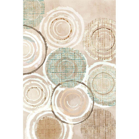 Neutral Woven Baskets I Black Modern Wood Framed Art Print by Kouta, Flora