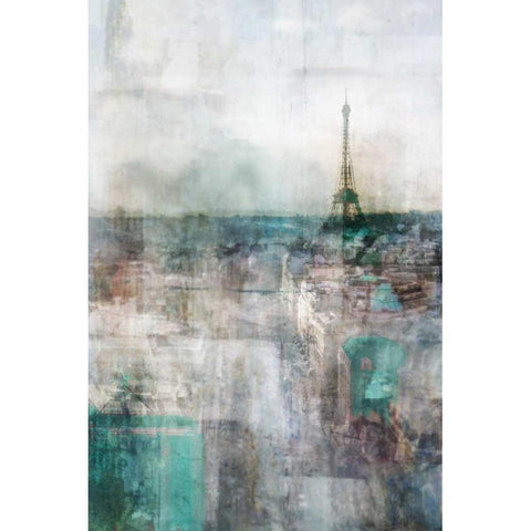 Peace Land I White Modern Wood Framed Art Print by Roko, Ken