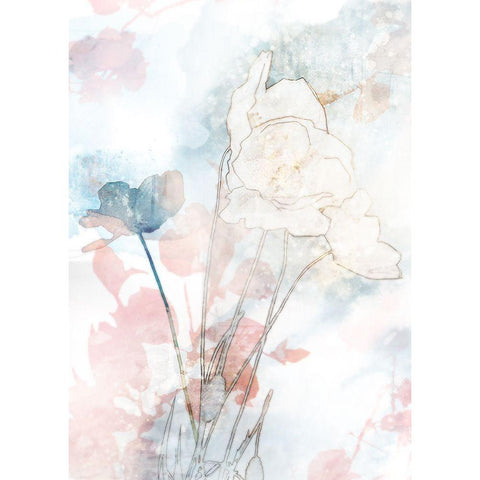 Dance Dance White Modern Wood Framed Art Print by Roko, Ken