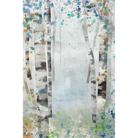 Wild Soul I Black Modern Wood Framed Art Print with Double Matting by Roko, Ken