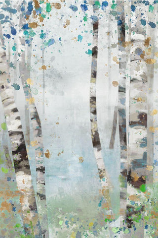 Wild Soul II White Modern Wood Framed Art Print with Double Matting by Roko, Ken