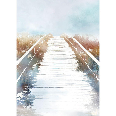 Unbridled Path I  Black Modern Wood Framed Art Print by Roko, Ken