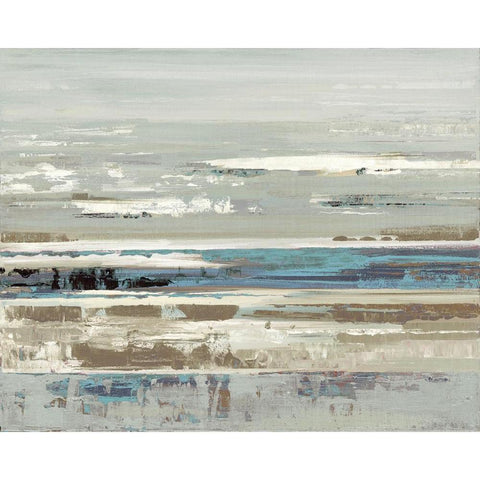 Eternal Horizon I Black Modern Wood Framed Art Print by Mravyan, Valeria