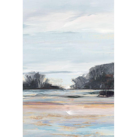 Organic Field I White Modern Wood Framed Art Print by Mravyan, Valeria