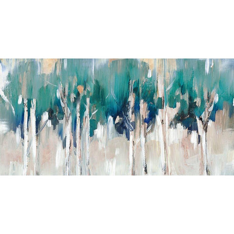 Lineament I White Modern Wood Framed Art Print by Mravyan, Lera