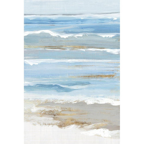 Golden Soft Birch Black Modern Wood Framed Art Print with Double Matting by Lera